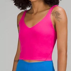 lululemon sonic pink size 6 align tank